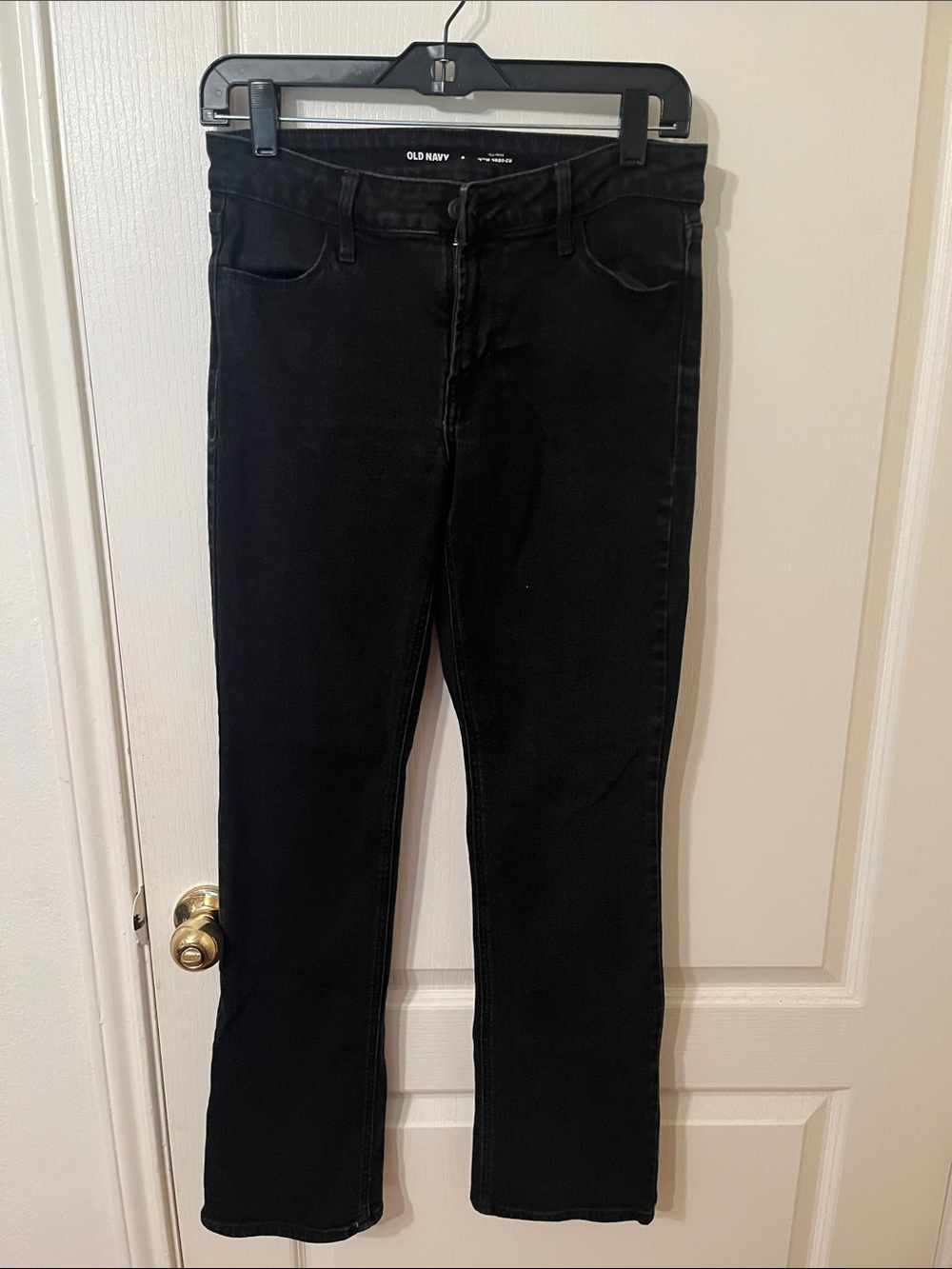 Old Navy Black Straight Leg Women's Jeans
